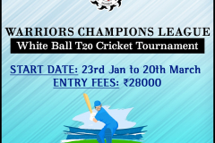 Warriors Champions League White Ball T20 Tournament 2021 Bhiwandi