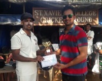 Jigar wallah Sony gets Anand on thrashing Godrej in Dreamz Trophy 40 Overs Cricket Tournament match