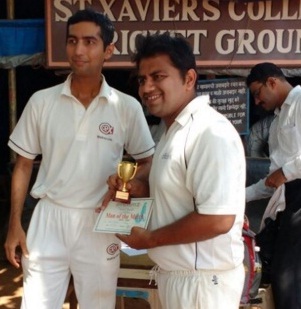 Man of the Match: Alok Shastri (5-11 in 4 overs)