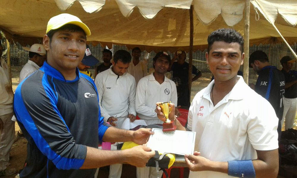 Man of the Match: Jitesh Purabia (89 not out off 48 balls), mumbai