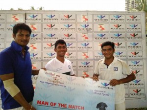 Man of the Match: Eric Baccha (4-10 in 4 overs),Mumbai