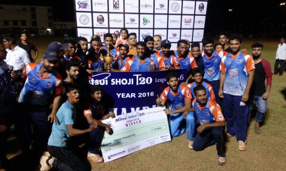 Winning team: Ghatkopar Jets,Mumbai