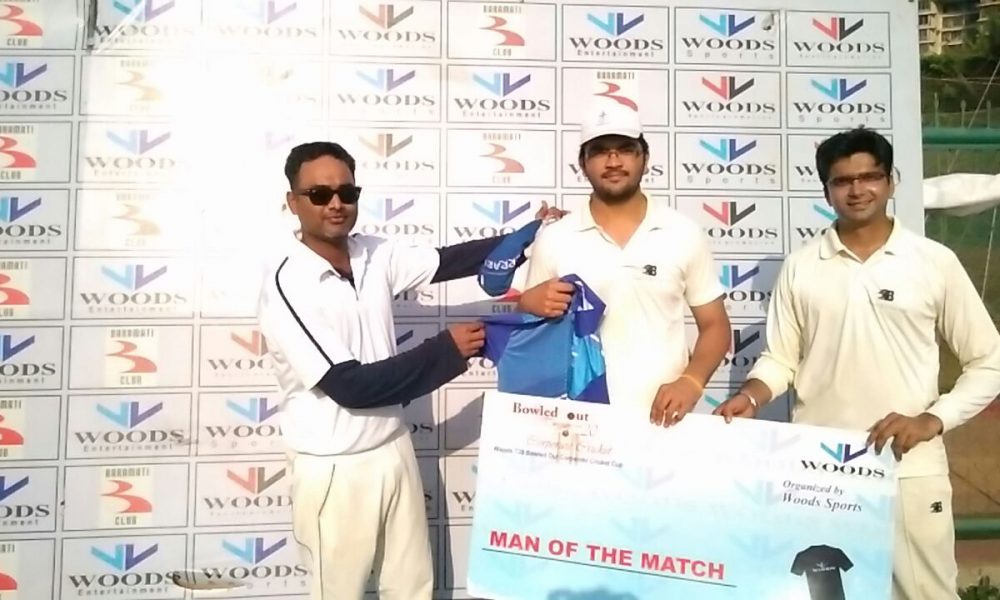 Man of the Match: Chaitanya (55 runs off 29 balls), mumbai