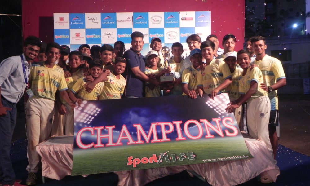 Winning team: Payyade Cricket Club