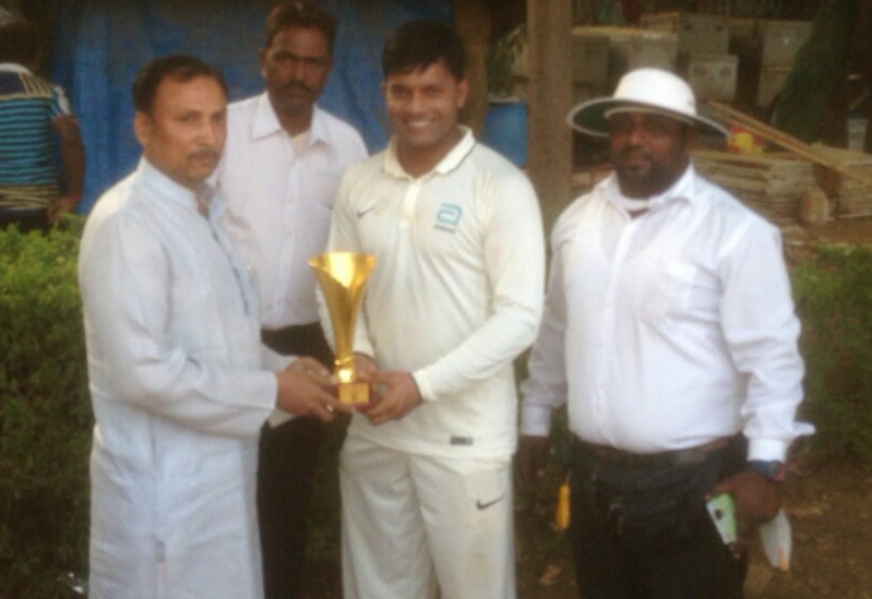 Man of the Match - Ishan Mithbavkar-Abbott Healthcare Team, mumbai