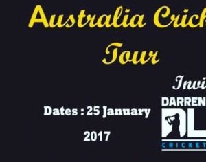 Australia Cricket Tour 2017