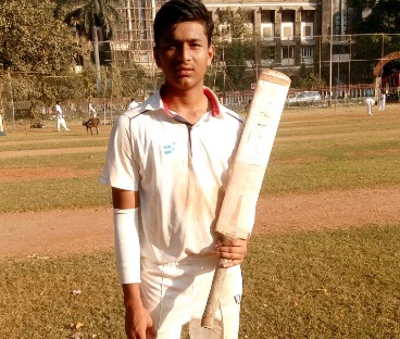 Shreyas Pathak notout 162 runs in 180 balls -Balmohan School, Harris shield match, mumbai