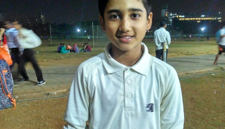 Aditya Pabalkar (Jolly brother CC Team) 76 runs in 71 balls
