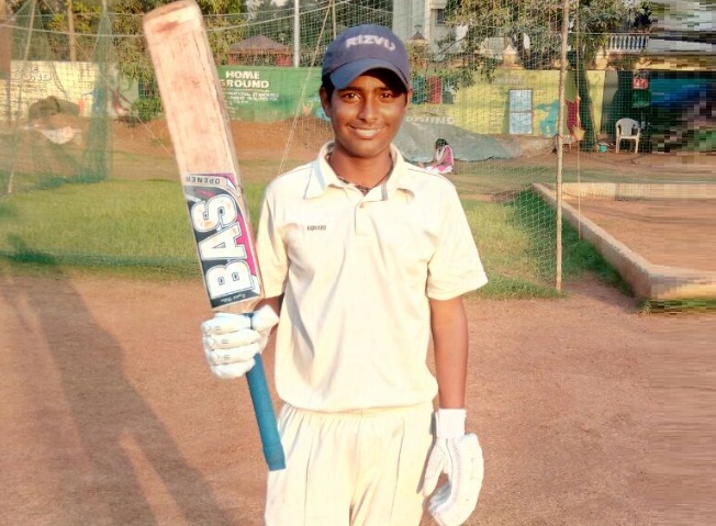 Mohit Tanwar (Rizvi Sports Club Team) Not out 92 runs in 65 balls 13 fours and 3 sixes