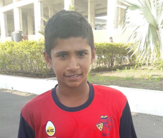 Musheer Khan (Mumbai Under 14 Team For West Zone District Cricket Tournament)