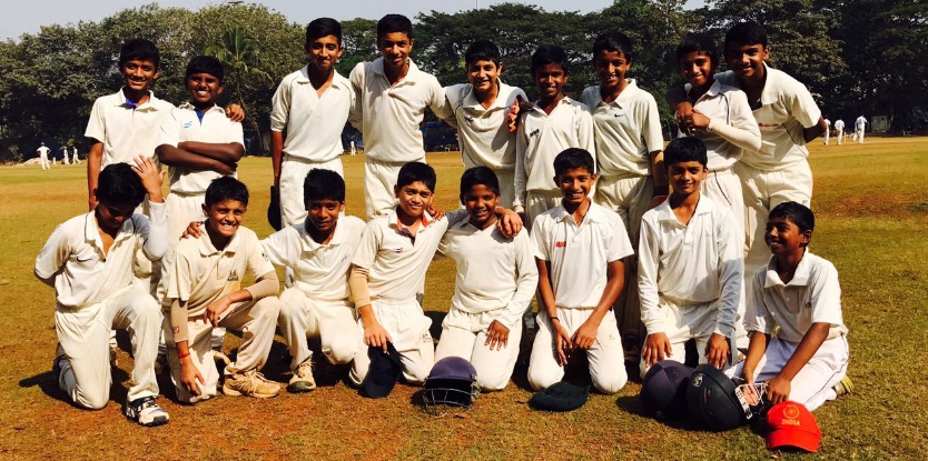 Swami Vivekanand School Team Borivali won by an Innings & 255 runs