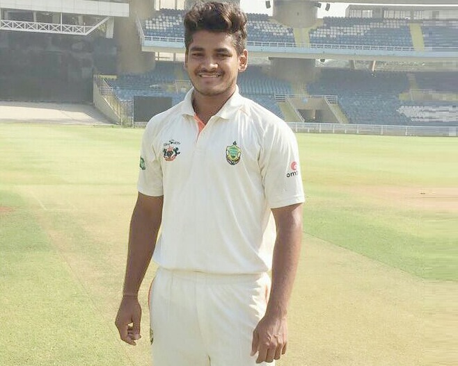 Virat Mishra - KES Shroff College Team -Fast bowler