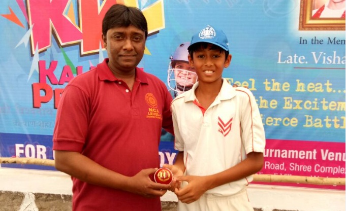 Aadit Degaonkar (Santosh Sports Academy Team) 144 runs