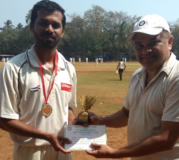 Dipesh Gawad (Mahindra & Mahindra Team) 71 runs in 49 balls 7 fours and 3 sixes