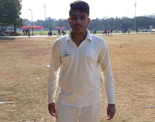Satyak Patel (Rizvi College Team) 33 runs in 25 balls 5 fours and 7 wkts