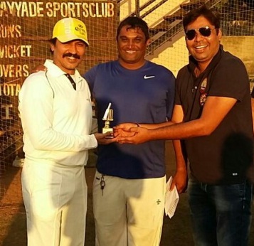 Paresh Valia (KSG Thunder Team) 52 runs 33 balls 5 sixes