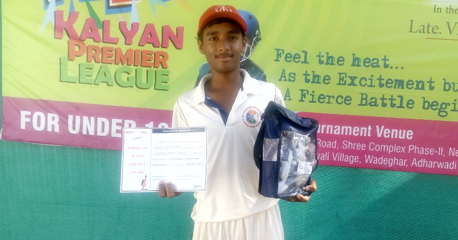 Jay Dhatrak (Sulonia Cricket Academy Team)