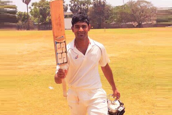 Karan Nandey (Fort Vijay Cricket Club Team) 102 Runs 112 Balls 12 Fours 1 Six