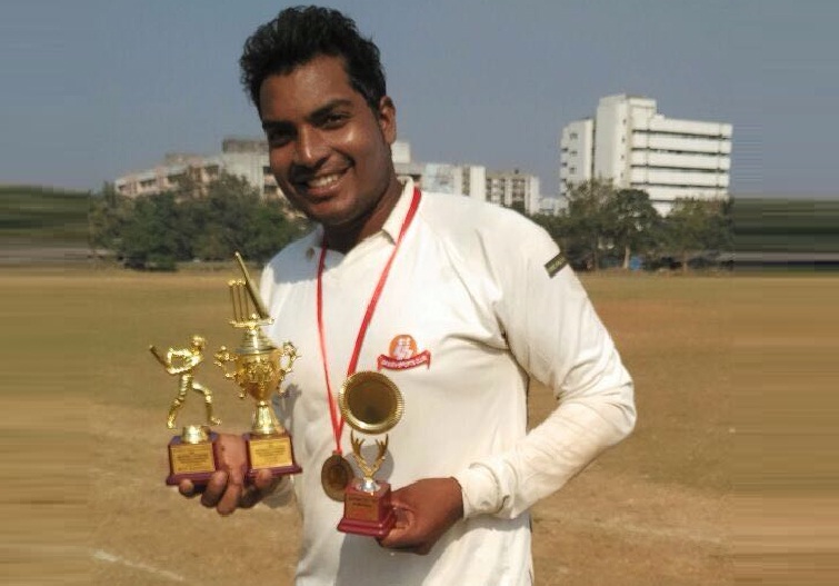 Manager Gupta (DTDC Team) 131 runs in 102 balls 9 fours and 5 Sixes