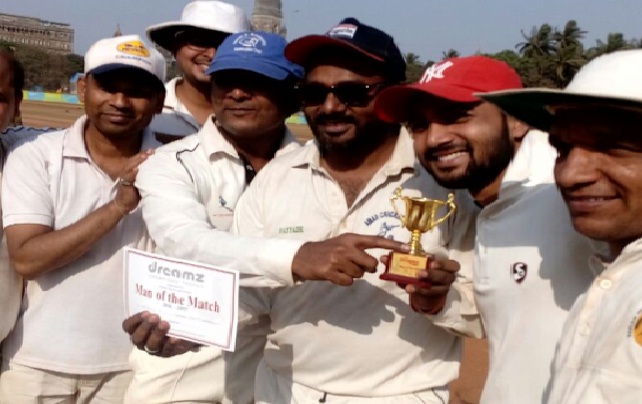 Pidilite wins against team ADC as Anthony Chettiar bowls a tight bowling spell of 4/16