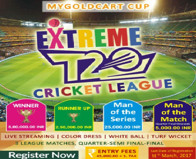 Extreme T20 Cricket League Tournament Pune