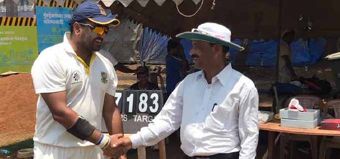 All-rounder Aditya Singh again comes to the rescue as he scores a quick 54 & takes 2wkts vs Indiacast In the Masters Cup