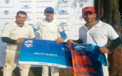 Skipper Javeed Siddique and keeper Amod Bagwe score solid half centuries for ICICI in the Woods T20 Cricket Tournament