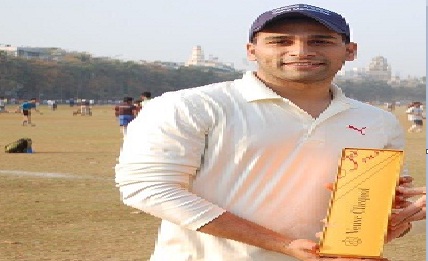 Opener Javeed’s solid half century ensures ICICI securities a victory in the Masters Cup Edition 7