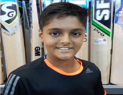 Jay Jain-a young and a promising left-hander making his mark..
