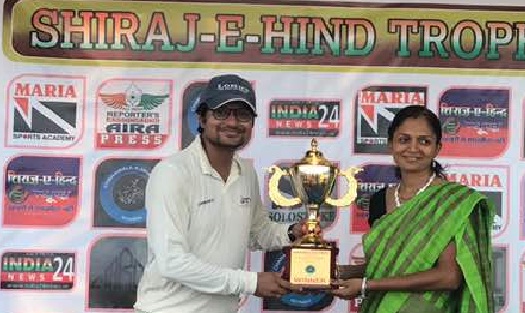 In-form Omkar Maldikar takes a fifer in the finals vs Tech Mahindra Business in the Chanawala Challenger T20 Tournament