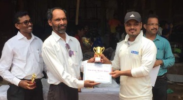 Ashish Fauzdar scores a 50ball 87 to steer Yes Bank to a win in the finals of the Dreamz Corporate T20 Tournament