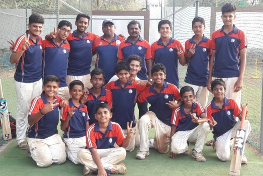 Jay, Parth and Om seal the game for Singhania in the semi-finals of the MCA HT Bhandari Trophy