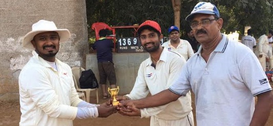 Vishal Pendurkar’s all-round show helps GBSC win against SKN sports club in the DGRS Champions Cup 2017