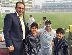 Jr. Sehwag makes his mark: Scores a solid 51 and scalps 2wkts in the 2nd Master Taksham (Under-12) Cricket Tournament