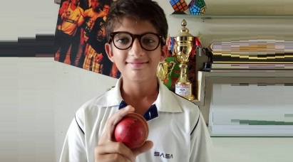 Pacer Vivan Radia’s 6wkts impresses one and all in his 1st match of the U-14 Summer Camp Tournament