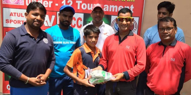Anshul Sehrawat’s all-round show helps RRG reach the finals of the 2nd Master Taksham Under/12 Tournament