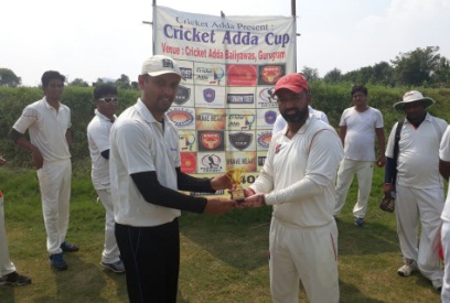 Anubhav and Ajay take 8wkts together to steer Game Swingers to a win in the Cricket Adda T-20 Cup 2017