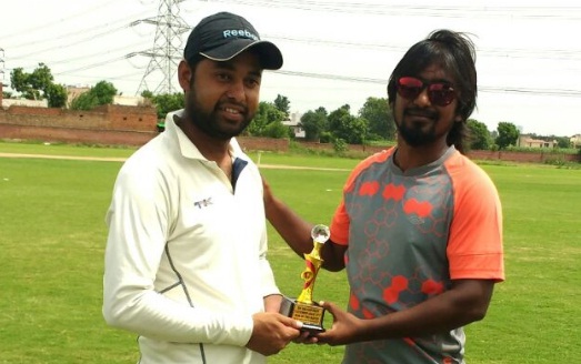 Anuj Rasganiya’s fiery 70 and Manish’s 49* steers RDX to a win in the Skyline T20 Corporate League