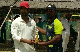 Rajeev Sinha’s solid 50 helps Avenue Cricket Club defeat Rudra Cricket Club in the Skyline T20 Tournament