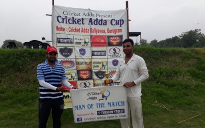 All-rounder Saikat helps DRS win while Dixit’s 52* for Game Swingers ends in a losing cause in the Cricket Adda Cup 2017
