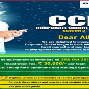 DTDC CCL Tournament Mumbai Season -2