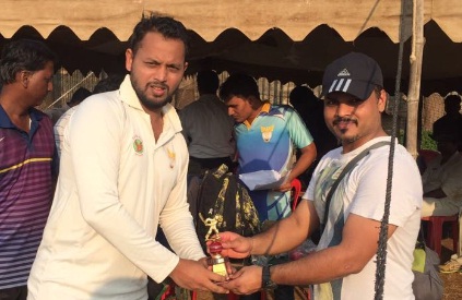 Opener Tousif Peerzade impresses one and all with his gritty 92 in the Kanga League 2017