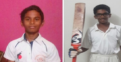 Rishi and Pratik steer their team, SVIS Kandivali to comfortable win in their first Harris Shield match