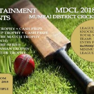 Mumbai District Cricket League 2018