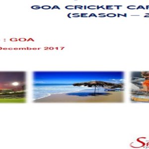 Goa Cricket Carnival Tournament 2017 Season 2