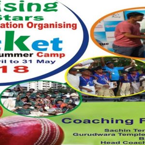 Rising Star Cricket Coaching Summer Camp Mumbai