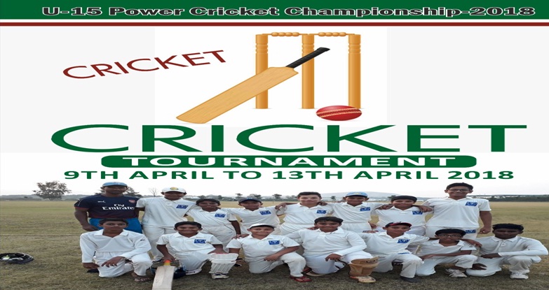 U-15 Power Cricket Championship -2018 Nasik