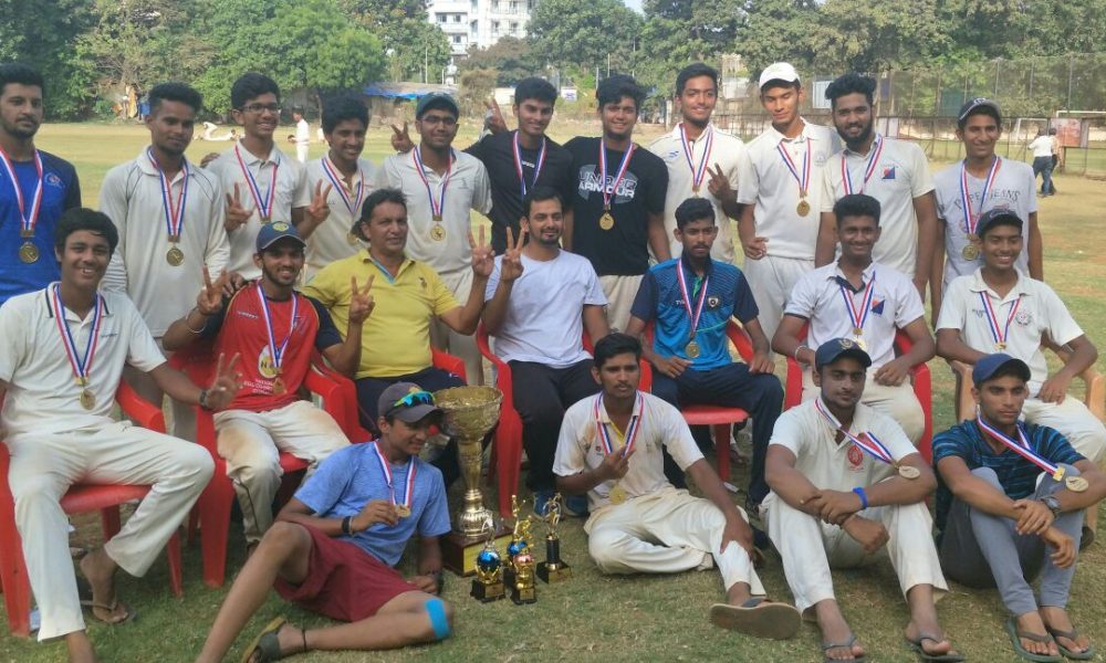 Payyade Sports Club U19 Kandivali Centre Team Winner U19 Manohar Sawant Trophy 2018