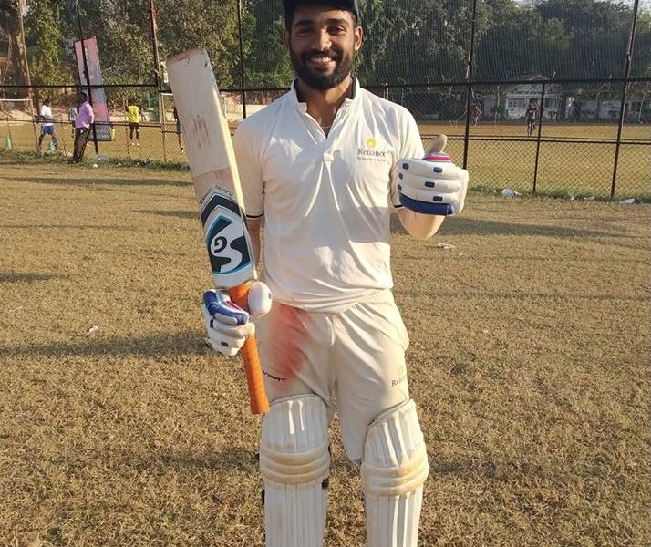 Onkar Jadhav From Mafatlal CC 200* runs not out (266 Balls ) 17 Fours against Future Group Team