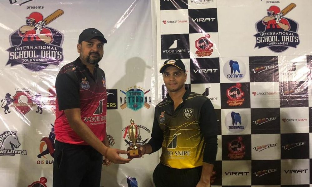 Atul Ganeriwal From JNS Jaguars Team Man of the Match 55 runs in 46 balls (5 Fours and 2 Sixes) against OIS Blasters Match